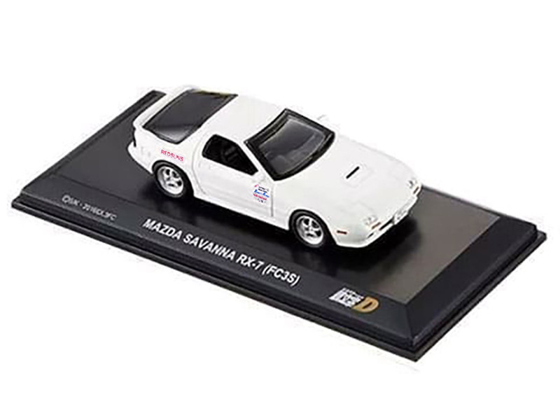 1/64 Kyosho Initial D Mazda Savanna RX-7 RX7 (FC3S) (White