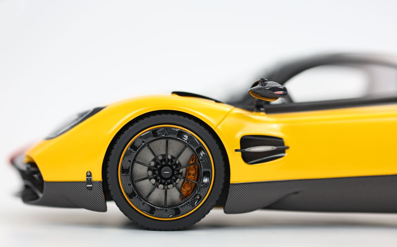 1/18 BBR Pagani Utopia (Yellow Geneva) Car Model Limited 100 Pieces