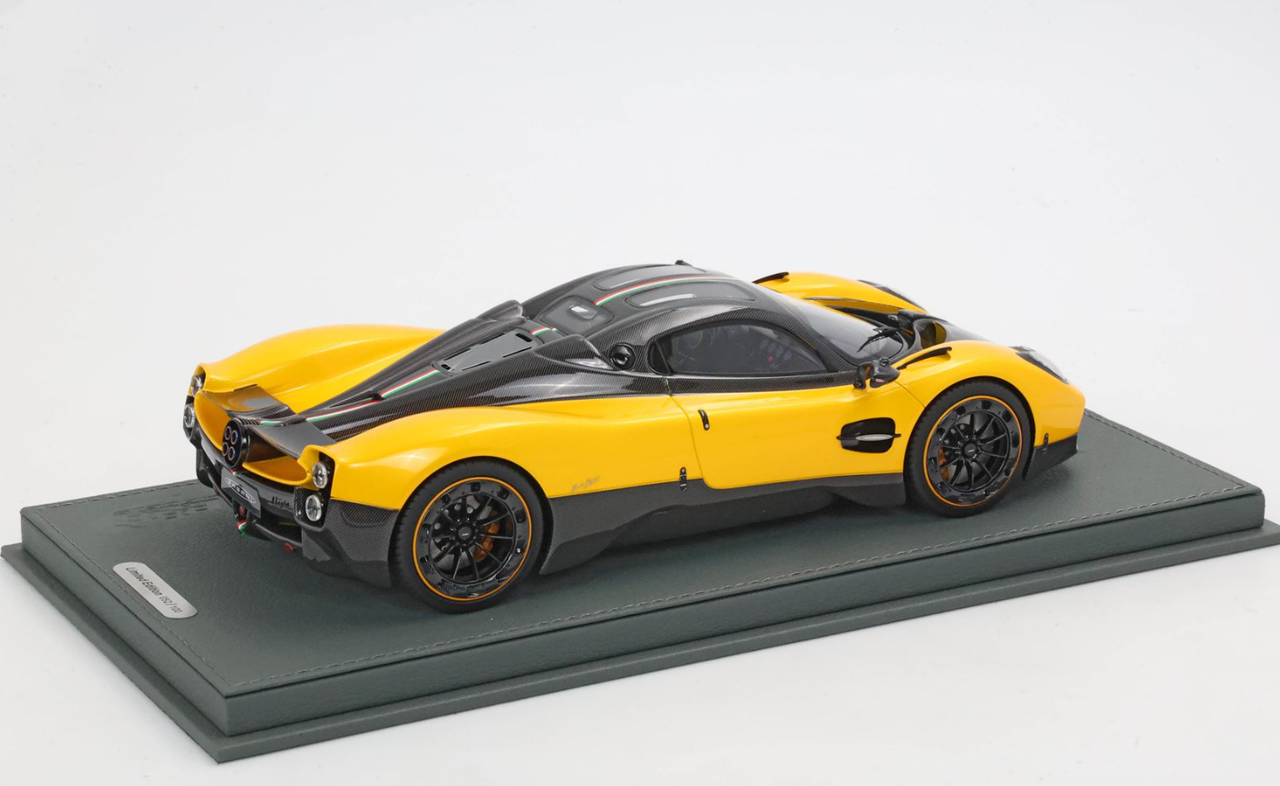 1/18 BBR Pagani Utopia (Yellow Geneva) Car Model Limited 100 Pieces