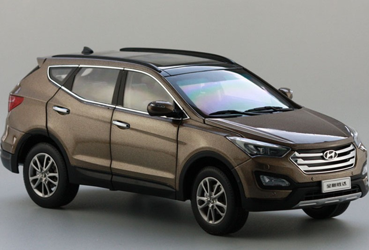 1/18 Dealer Edition Hyundai Santa Fe Santafe (Brown) Diecast Car Model