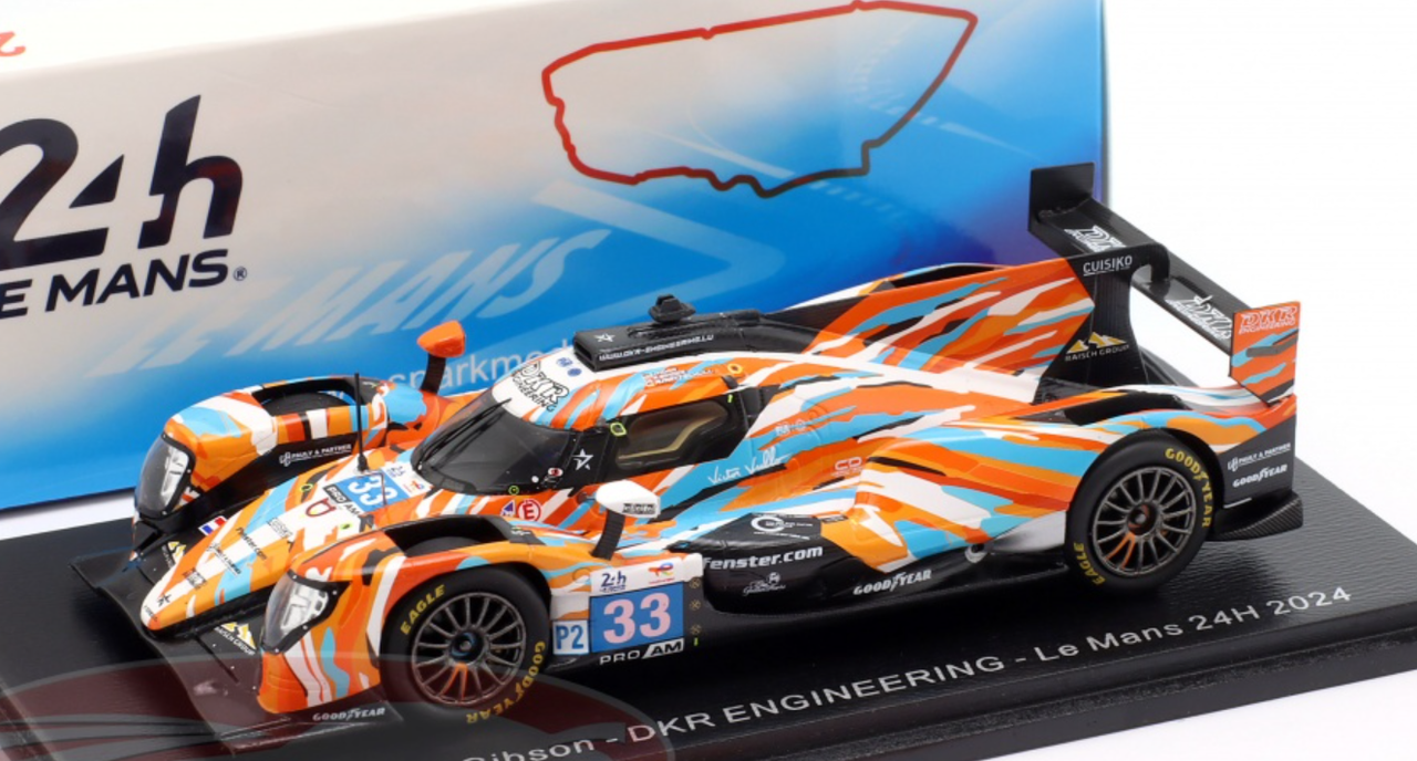 SPARK 1/43 - ORECA 07 GIBSON - LE MANS 2023 S8750