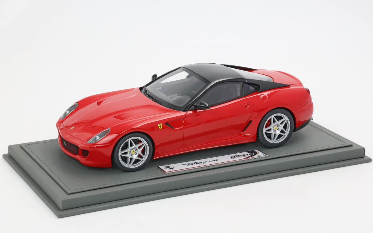 ミニカー MAKE UP FERRARI 599 GTB FIORANO 2006 1/18 BBR 2006 Ferrari 599 GTB Fiorano (Rosso Corsa Red) Car