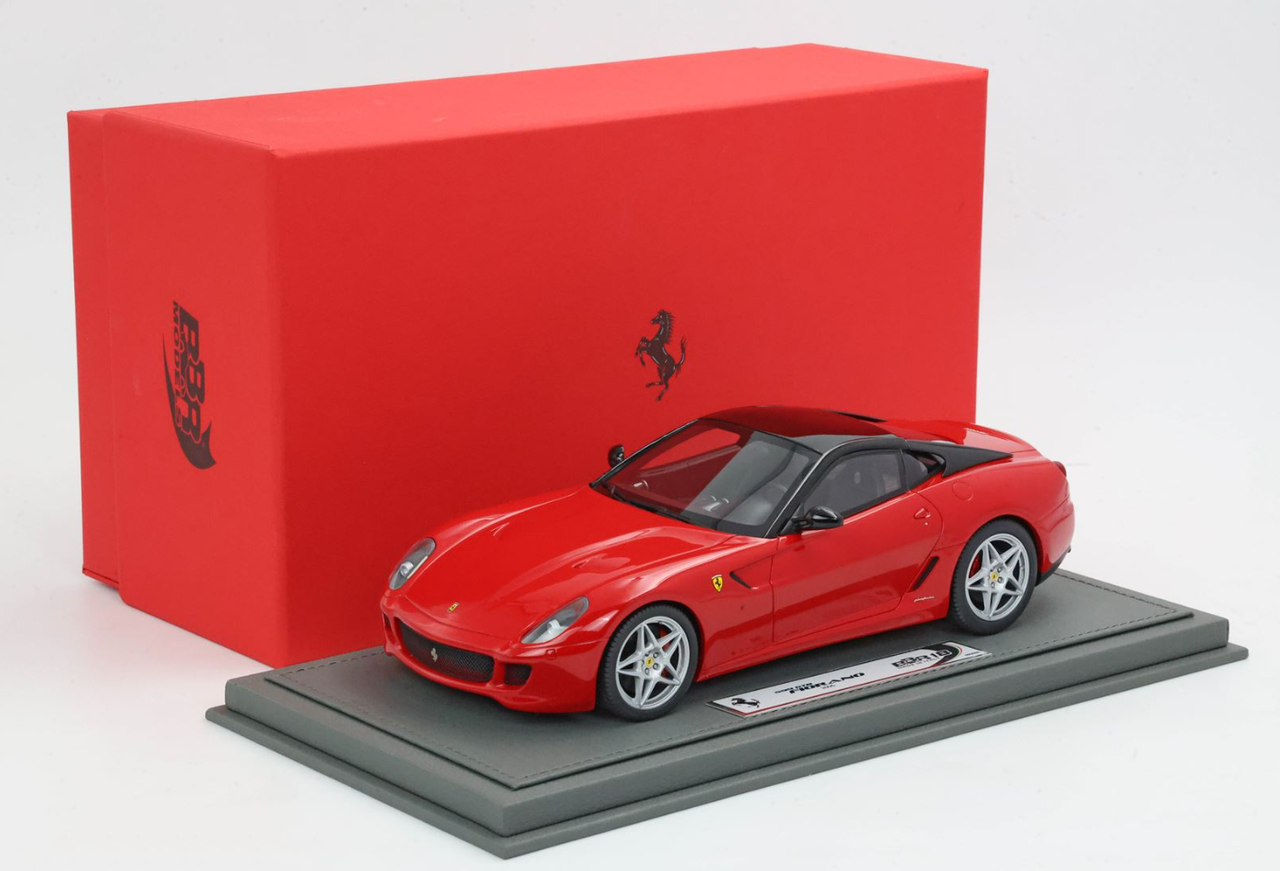 BBR MODELS フェラーリ599GTB FIORANO 1/18 BBR 2006 Ferrari 599 GTB Fiorano (Rosso Corsa Red) Car