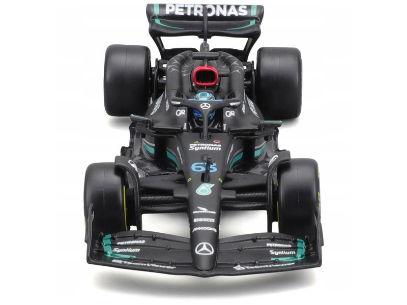 のん 1/43 BBurago 2023 Formula 1 Mercedes-AMG Petronas F1 W14 #63