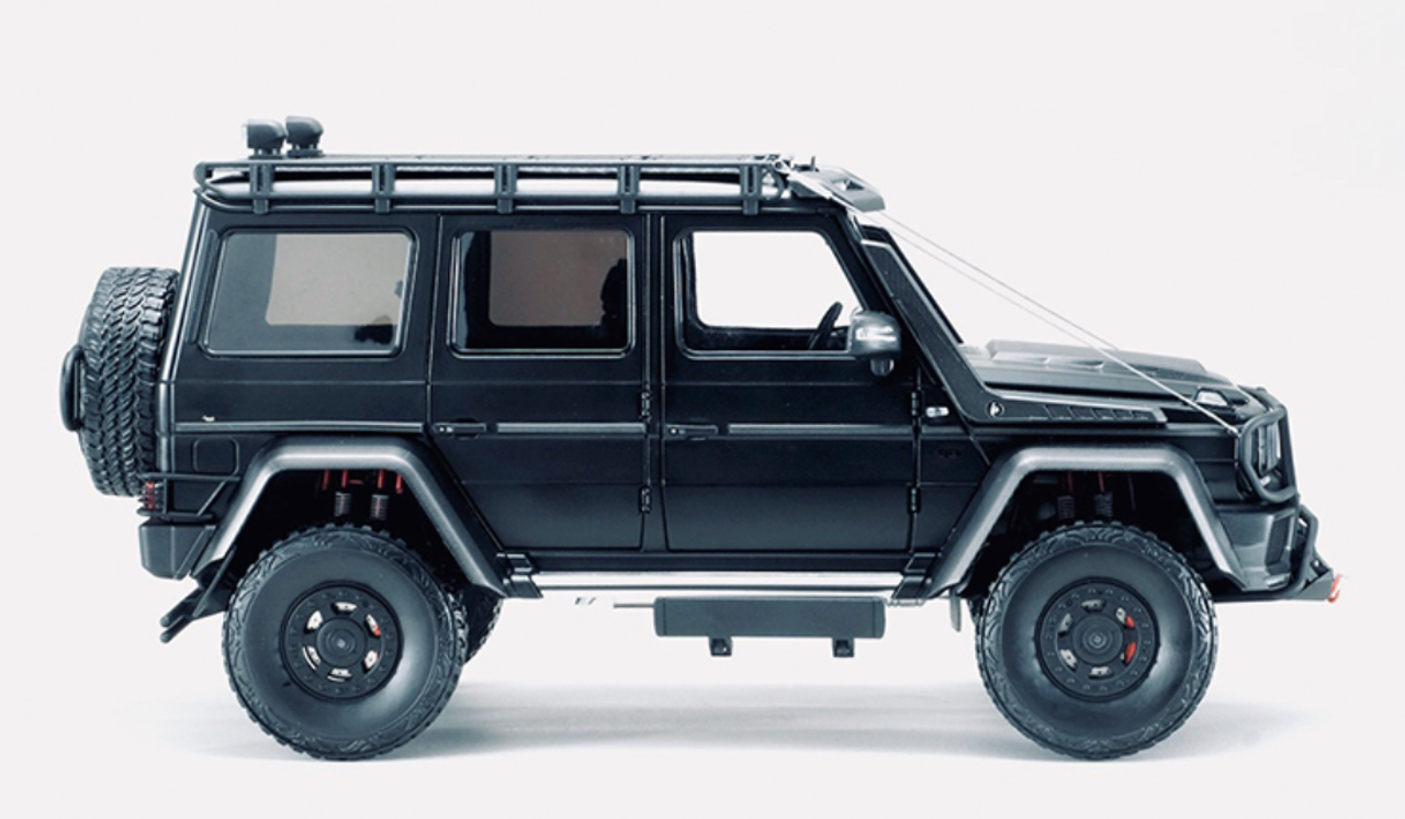 1/18 Almost Real Almostreal Mercedes-Benz Mercedes G-Class G-Klasse G550 Brabus Adventure 4x4 (Matte Black) Diecast Car Model Limited