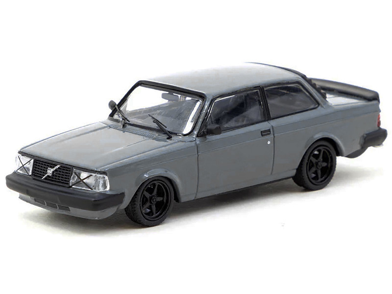 1/64 Tarmac Works Volvo 242 Custom (Grey) Diecast Car Model