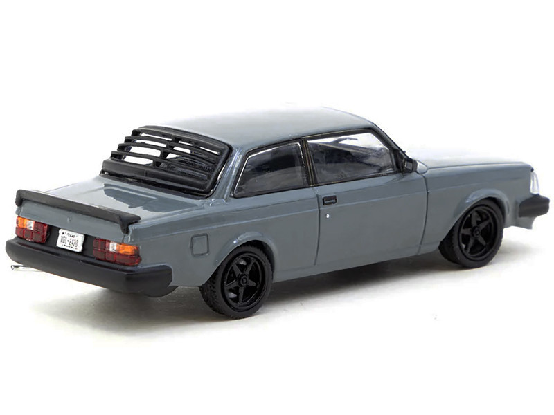 1/64 Tarmac Works Volvo 242 Custom (Grey) Diecast Car Model
