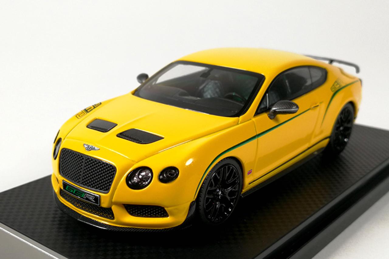 1/43 Almost Real Almostreal Bentley Continental GT3R GT3-R (Yellow) Car Model