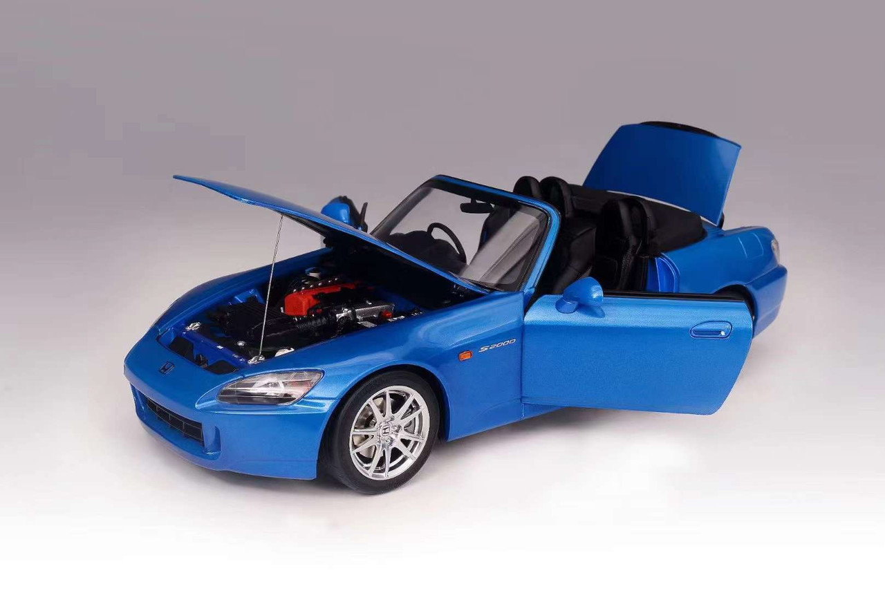 1/18 Motorhelix Honda S2000 AP2 (Blue) Diecast Car Model