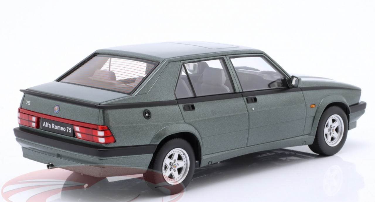 1/18 Triple9 1991 Alfa Romeo 75 (Green Grey Metallic) Car Model