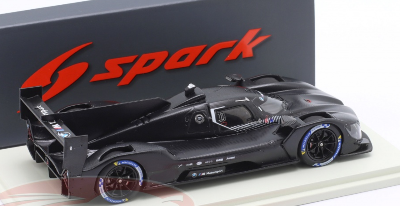 1/43 Spark 2023 BMW M Hybrid V8 Carbon Presentation Car Car Model