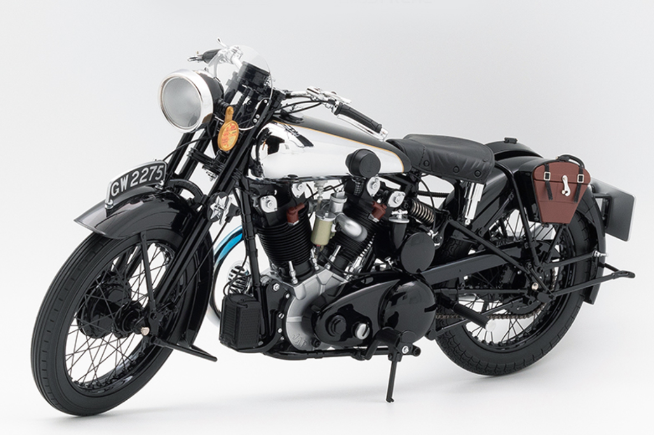 在庫あ特価☆ PMA 1/6 1932 BROUGH SUPERIOR SS 100 T.E. 3Q オートバイ