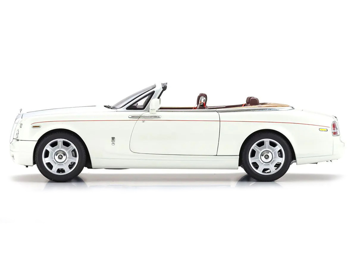 1/18 Kyosho Rolls-Royce Phantom Drophead Coupe (English White