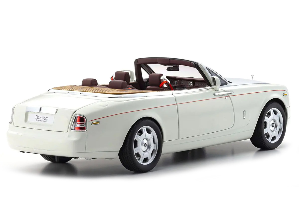 1/18 Kyosho Rolls-Royce Phantom Drophead Coupe (English White
