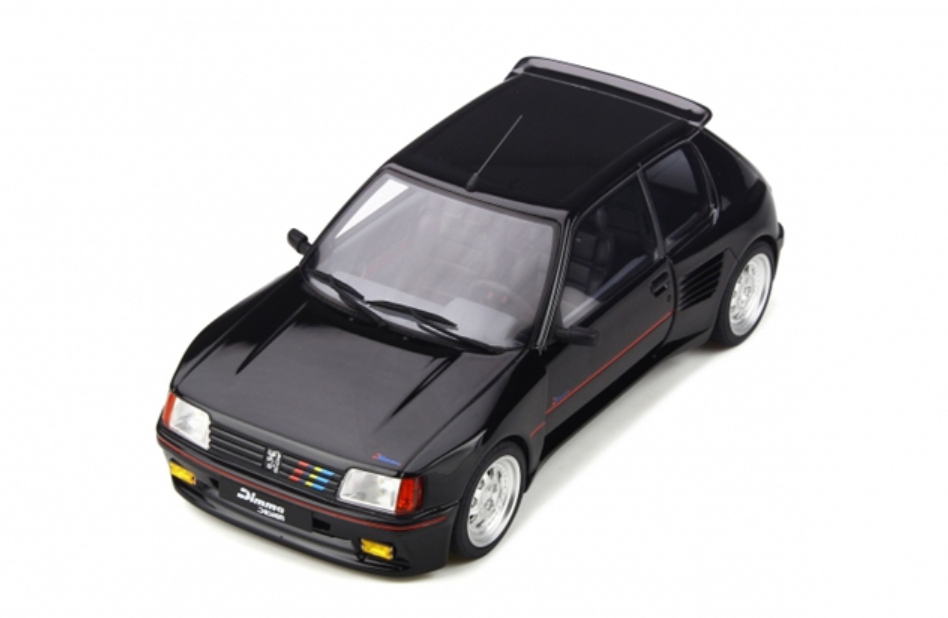 Otto Mobile 1/18 Peugeot 205 GTI 1600 - Rouge - Résine OT515 (occasion)