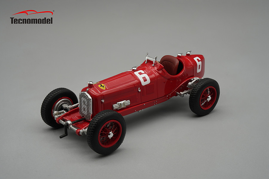 TECNOMODEL MYTHOS 1/18 - ALFA-ROMEO P3 TIPO B - WINNER ITALIAN GP 1932 (R. CARAC