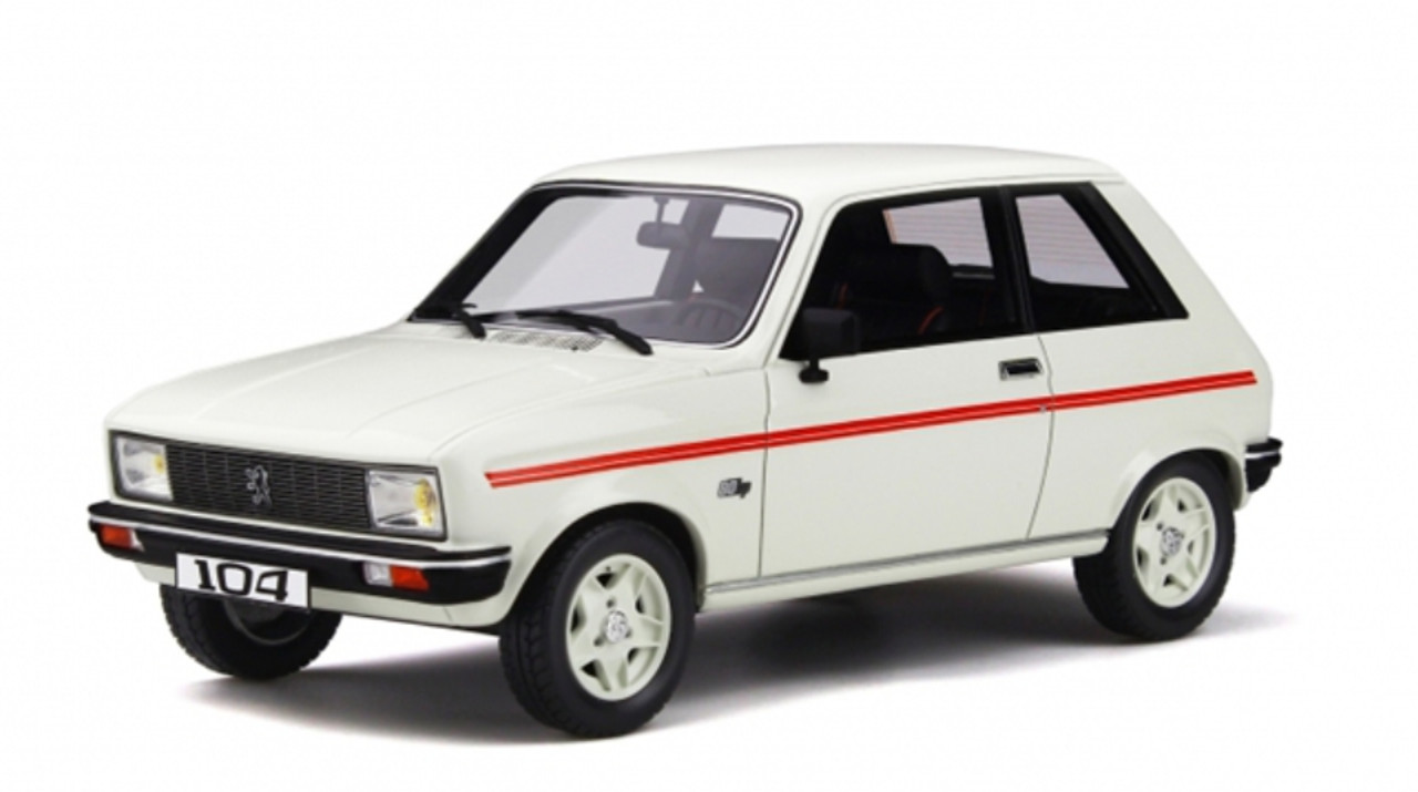 1/18 OTTO Peugeot 104 ZS Resin Car Model Limited