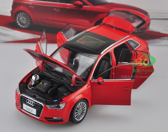 1/18 Dealer Edition Audi A3 Sportback (Red) Diecast Car Model