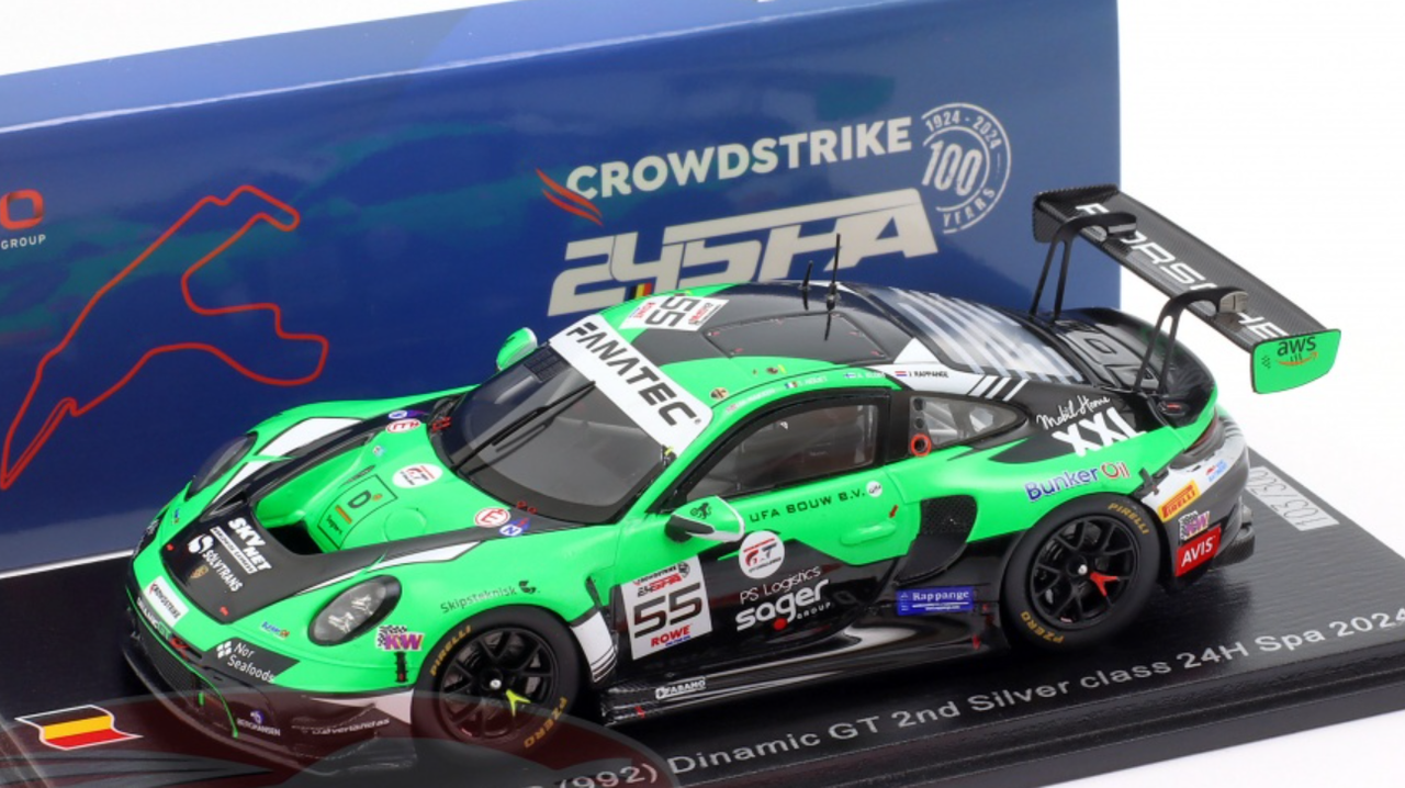 ◇ Spark【SF203】1/43 Porsche 911 Carrera RSR #162 / Tour de