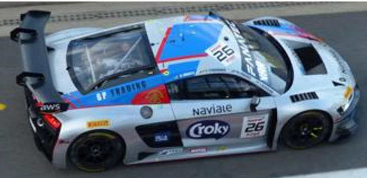 Modèle Réduit SPARK 1/43 AUDI R8 LMS GT3 EVO II #26 - 24H Spa 2024 - Résine