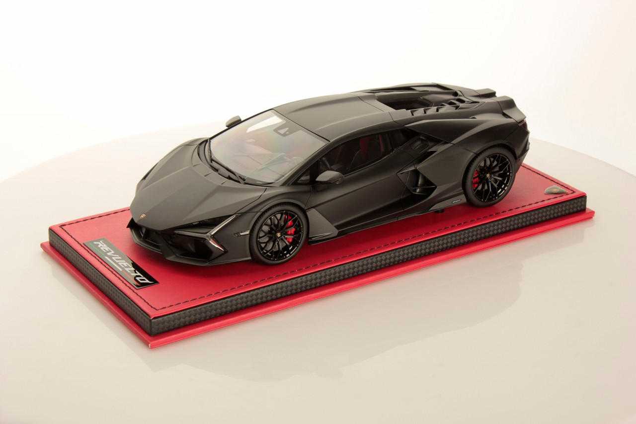 1/18 MR Collection Lamborghini Reveulto (Nero Nemesis Matt Matte