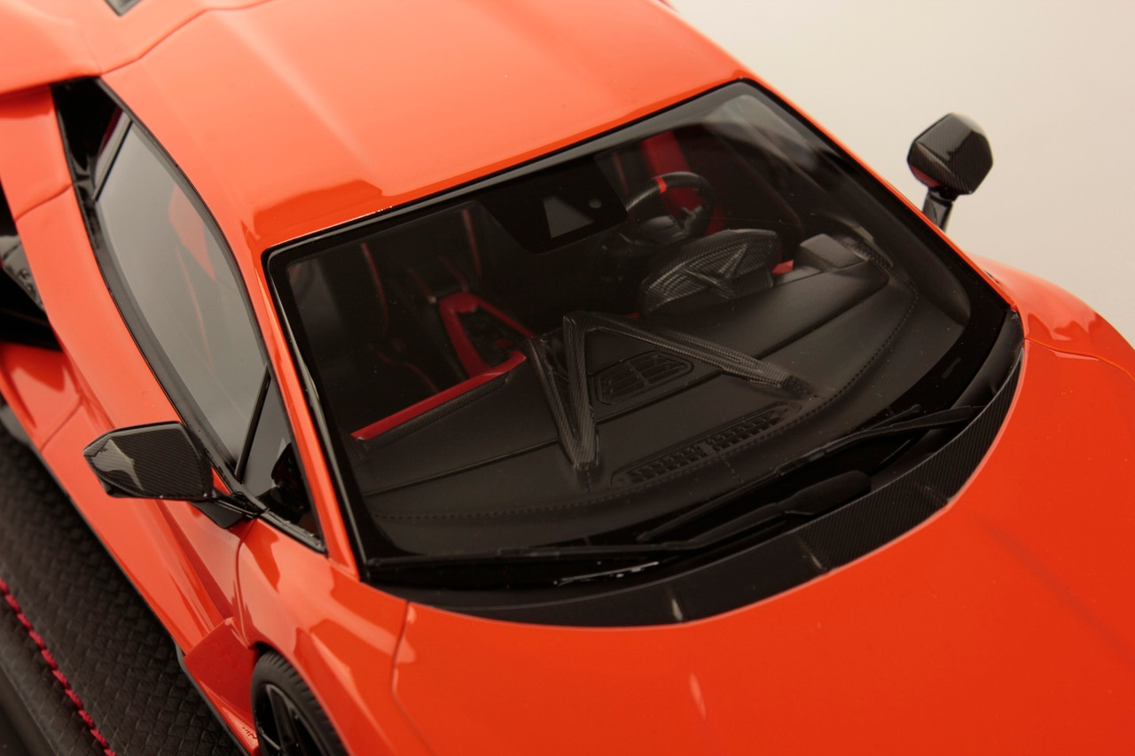 1/18 MR Collection Lamborghini Reveulto (Arancio Apodis Orange) Car Model 1/18 MR Collection Lamborghini Reveulto (Arancio Apodis Orange) Car Model