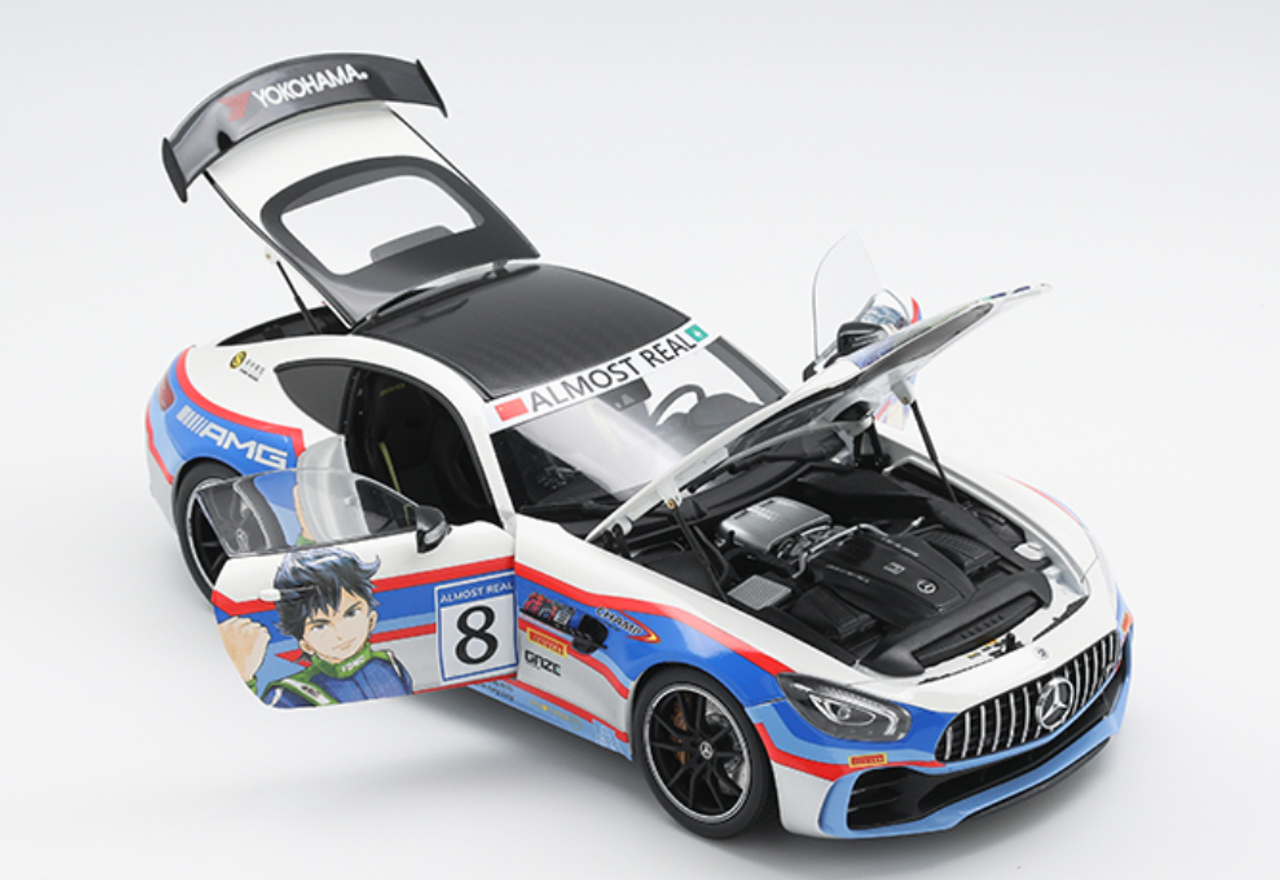 1/18 & 1/43 Almost Real AR Mercedes-Benz Mercedes AMG GT-R GTR "Herois Do Circuito" Collection Limited