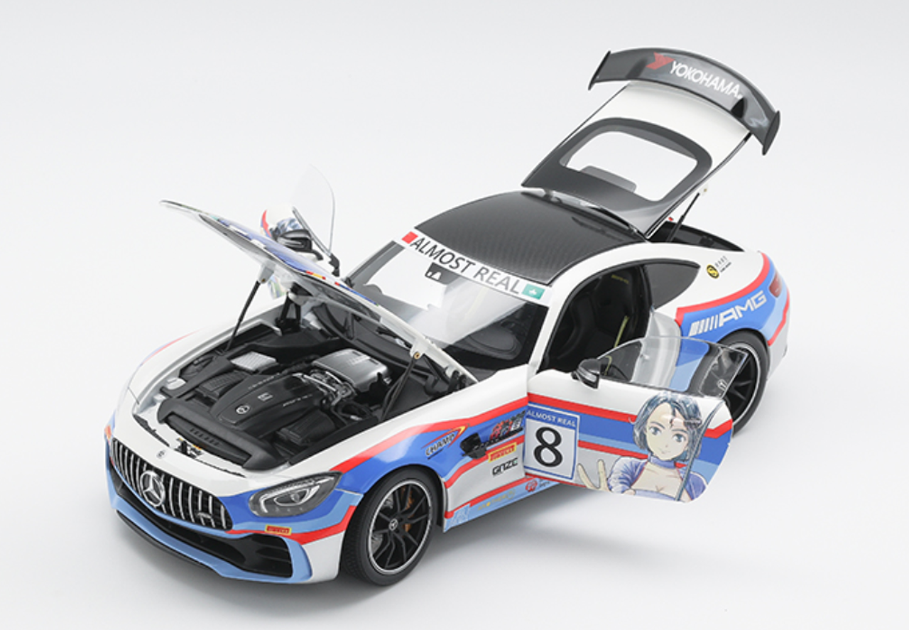 1/18 & 1/43 Almost Real AR Mercedes-Benz Mercedes AMG GT-R GTR "Herois Do Circuito" Collection Limited