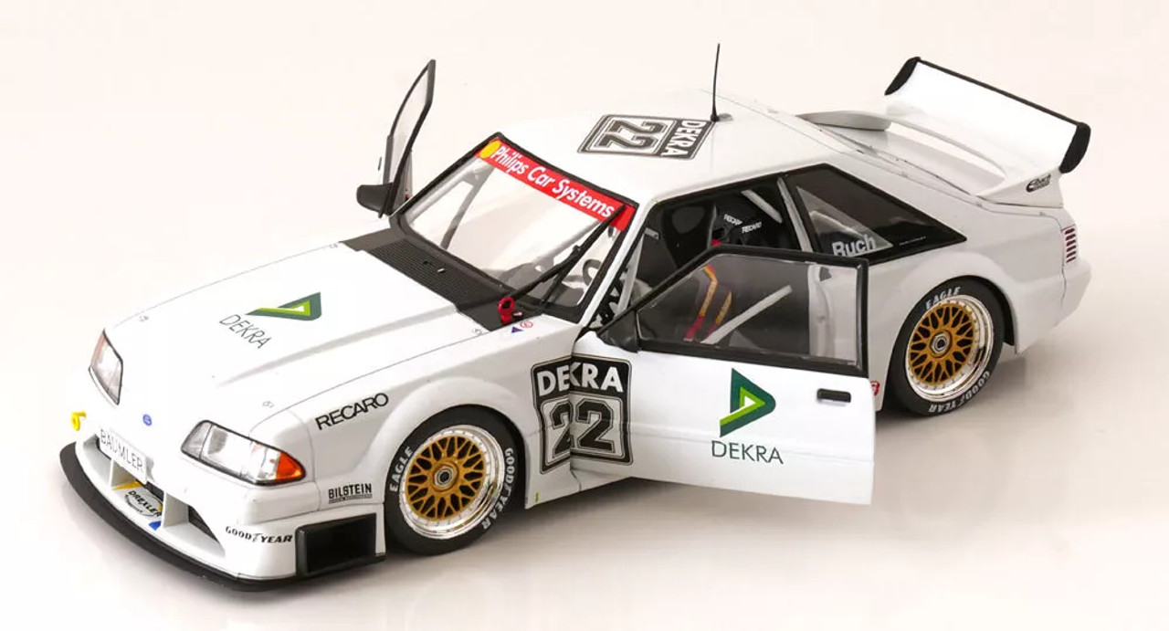 1/18 Werk83 1994 Ford Mustang 5.0 #22 DTM Ruch Motorsport Gerd Ruch Diecast Car Model