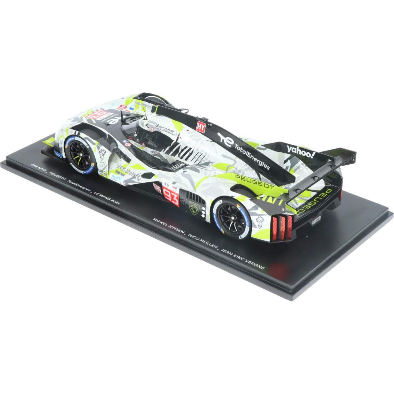 1/18 Spark Peugeot 9X8 No.93 PEUGEOT TOTALENERGIES Le Mans 24H