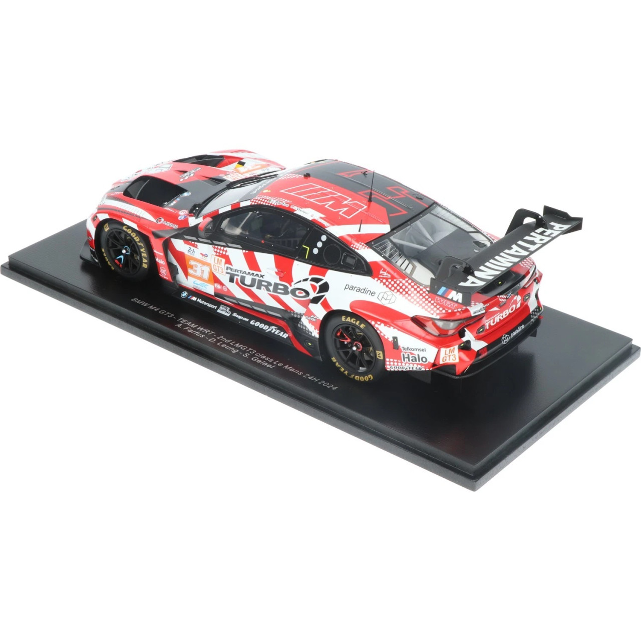 1/18 Spark BMW M4 GT3 No.31 TEAM WRT 2nd LMGT3 class Le Mans 24H