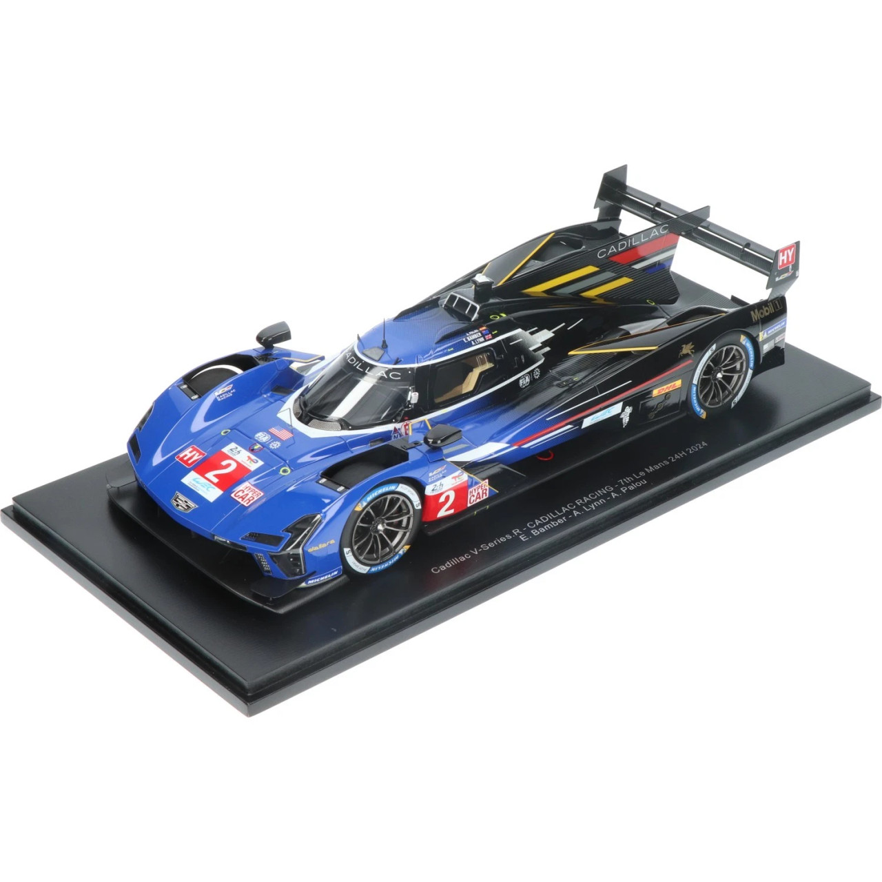 1/18 Spark Cadillac V-Series.R No.2 CADILLAC RACING 7th Le Mans