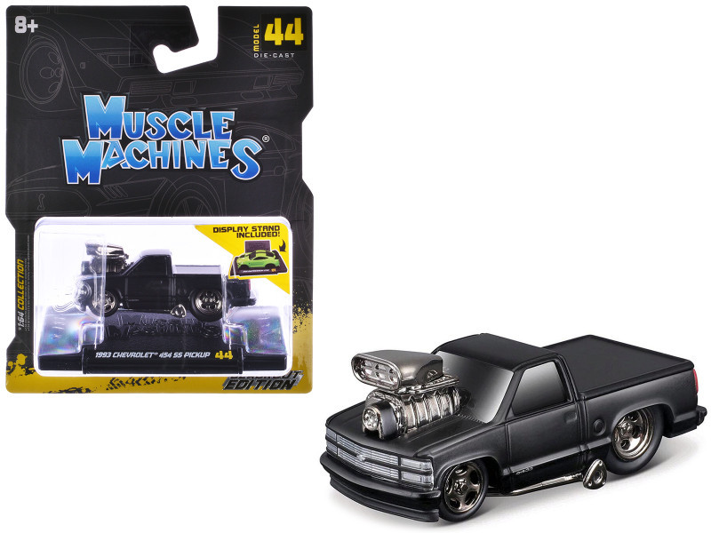 1993 Chevrolet 454 SS Pickup Truck Matt Black 