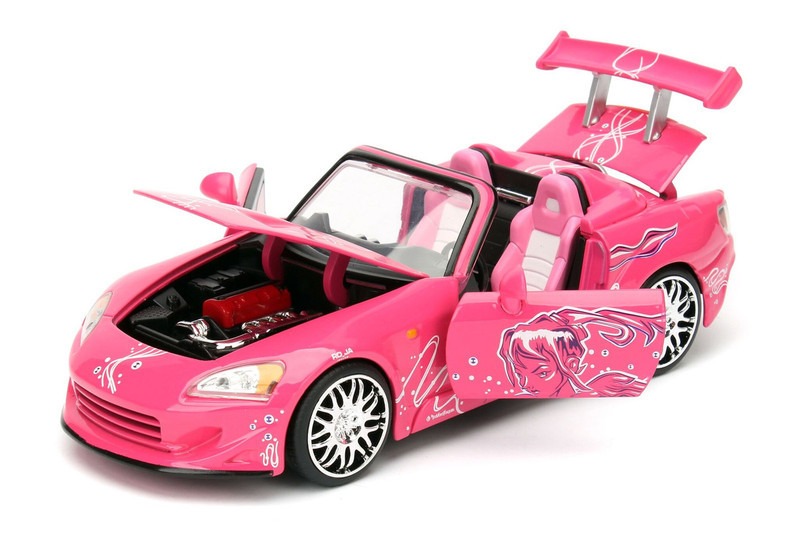1/24 Jada Suki's 2001 Honda S2000 Pink "Fast & Furious" Movie Diecast Model Car