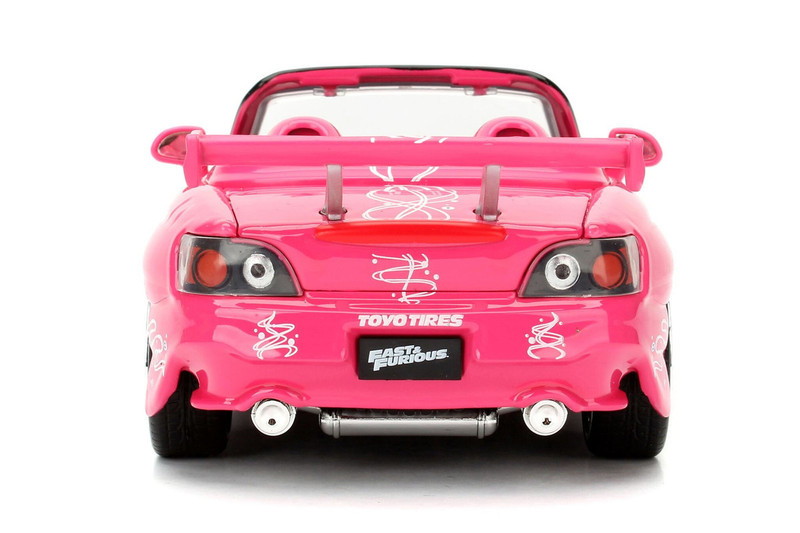 1/24 Jada Suki's 2001 Honda S2000 Pink "Fast & Furious" Movie Diecast Model Car