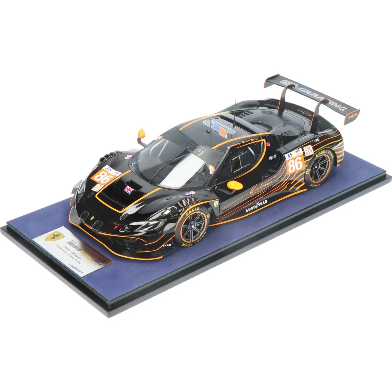 1/18 Looksmart Ferrari 296 GT3 No.86 GR Racing Le Mans 24H 2024 M