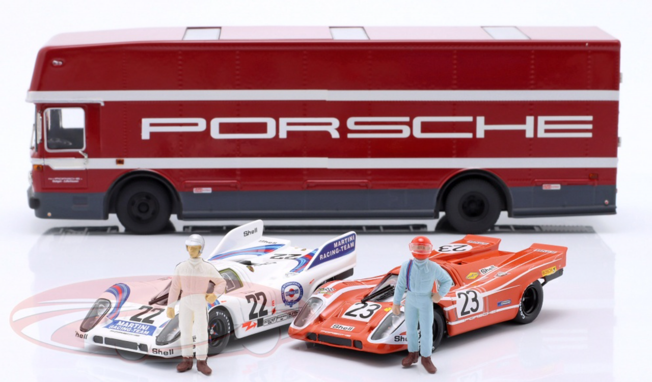 1/43 CONRAD トランスポーター・BRUMMレースカー3台 【公式通販】