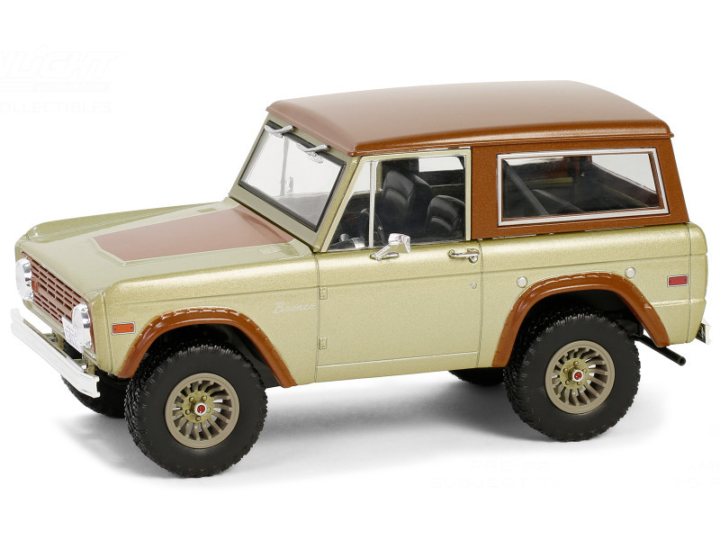 1/24 Greenlight 1970 Ford Bronco (Gold Brown) 
