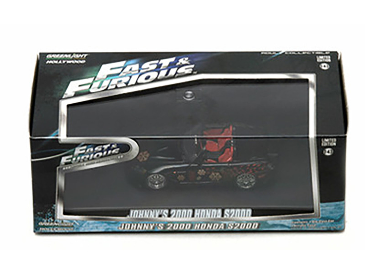 ミニカー FAST&FURIOUS 2000 Honda S2000 JOHNNY'S HONDA S2000 BLACK 