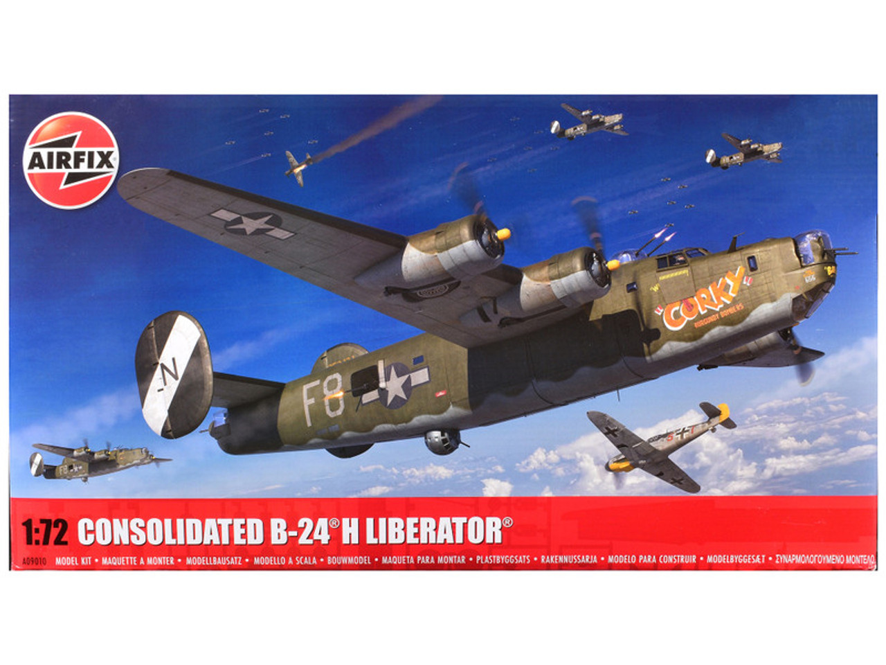 Level 3 Model Kit Consolidated B-24H Liberator Bomber