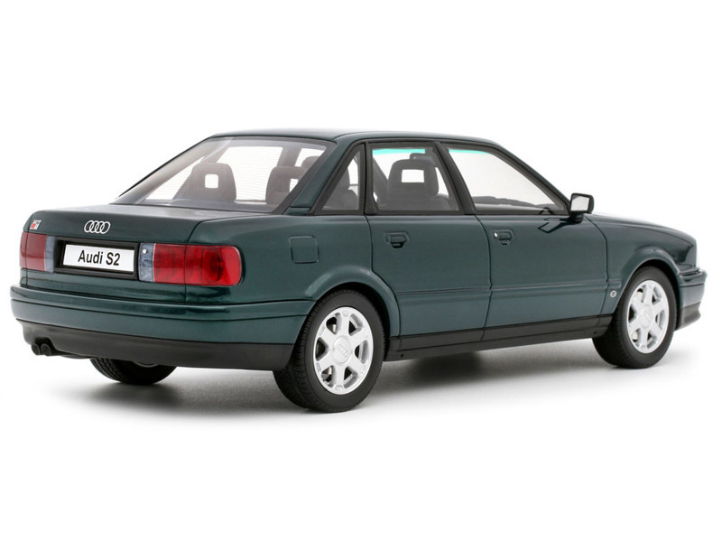 1/18 OTTO 1993 Audi S2 Sedan (Green) Car Model