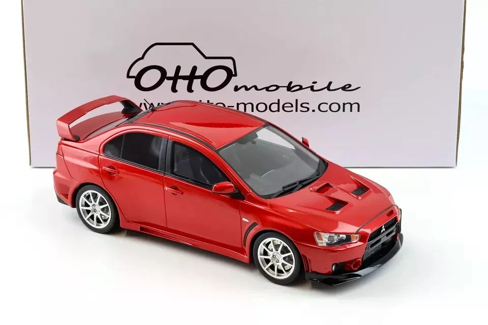 【専用ページ】フィギュア 1/18 OTTO 2012 Mitsubishi Lancer EVO X FQ 400 (Red) Car Model