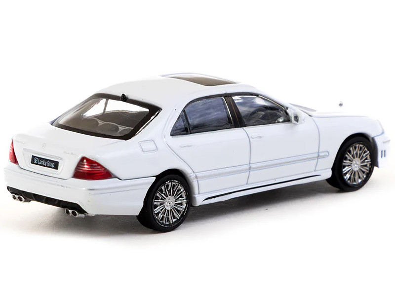 1/64 Tarmac Works Mercedes-Benz S-Class Wald Alabaster (White