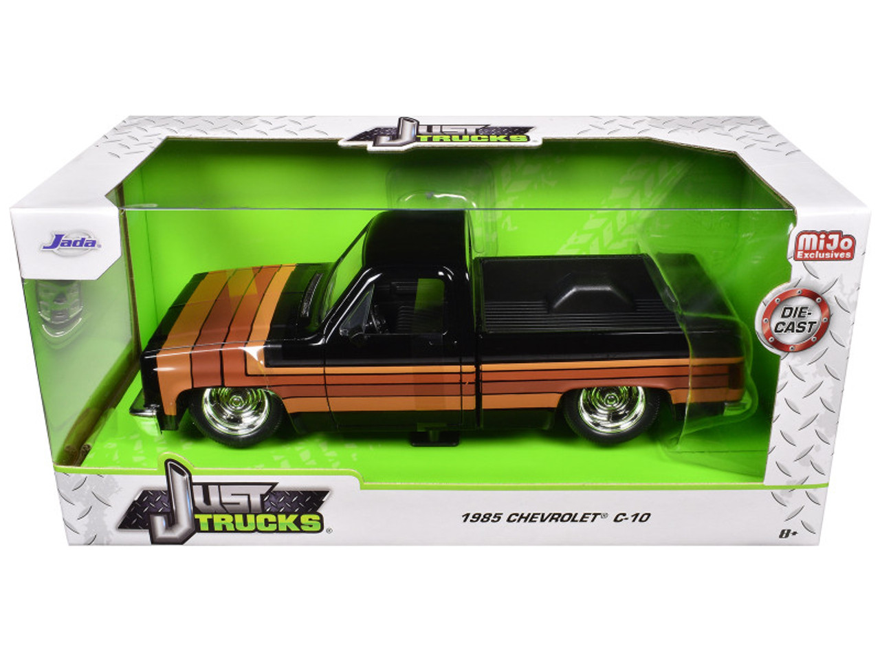 1/24 Jada 1985 Chevrolet C10 Pickup with GM Rally Wheels
