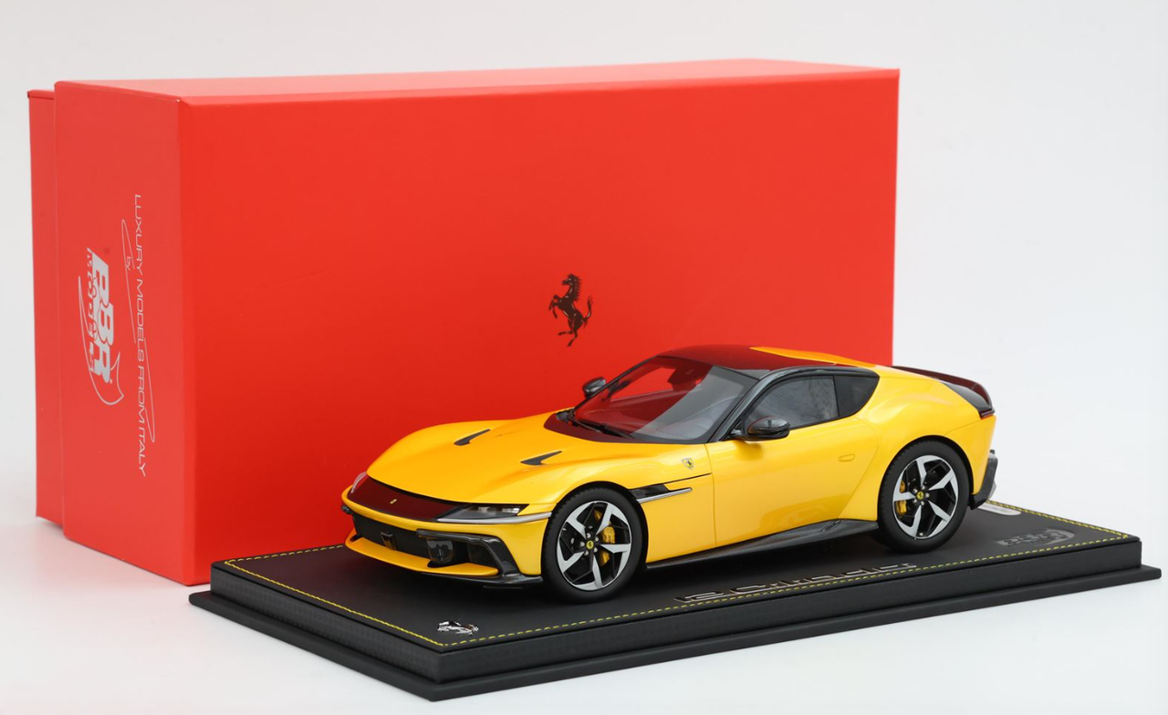 ＜予約品＞　BBR 1/18 Ferrari 12 Cilindri Panoramic roof　Violet al Humaid　フェラーリ　P18254C BBR 1⁄18 Ferrari 12 Cilindri Rosso Imola P18248F フェラーリ