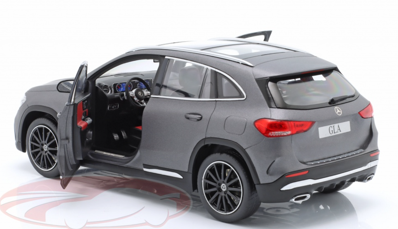 Mercedes-Benz GLA-Klasse ミニカー グレー1/18 メルセデス ベンツ GLA