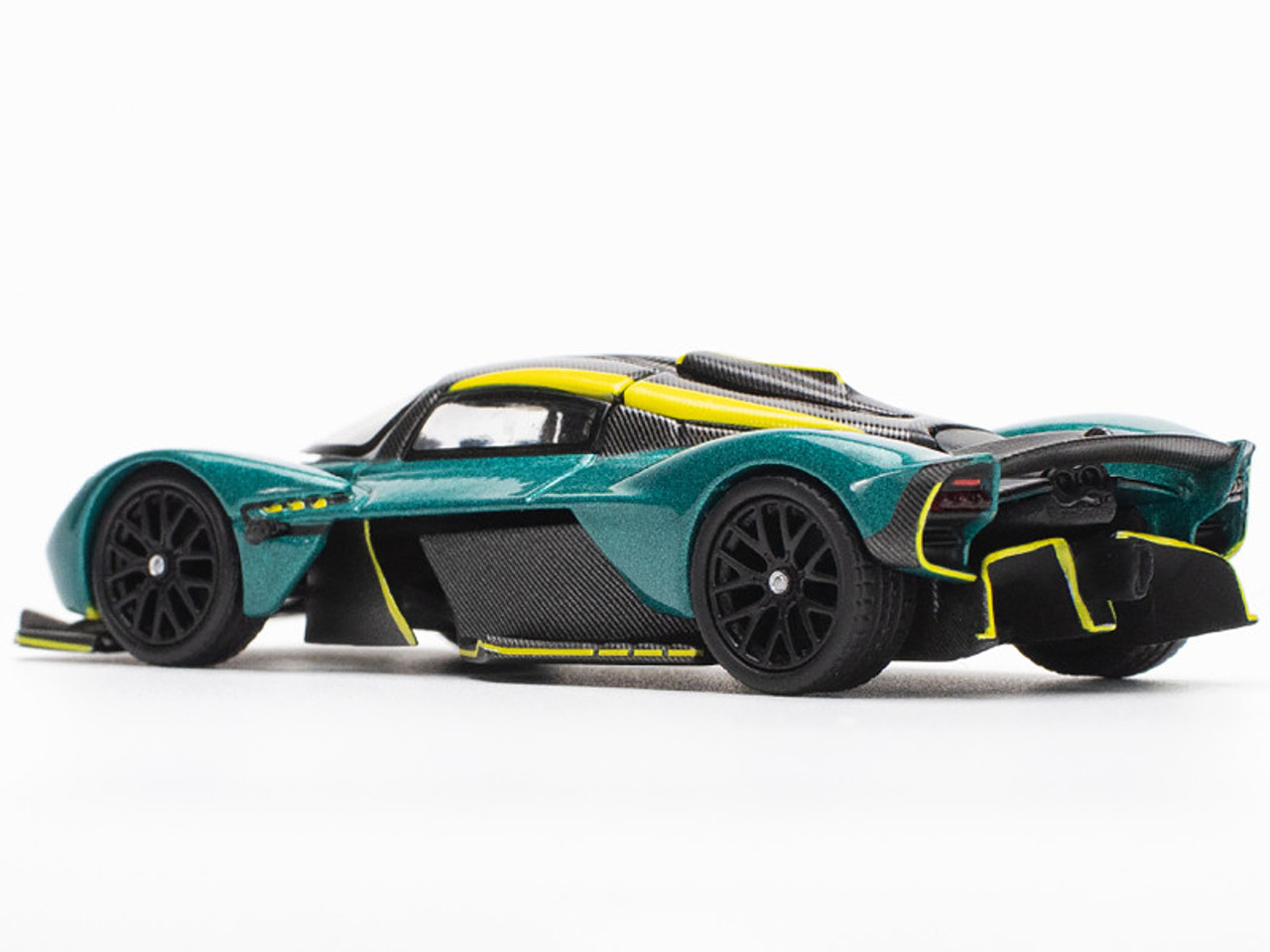 Aston Martin Valkyrie Green Metallic with Carbon Top 1/64