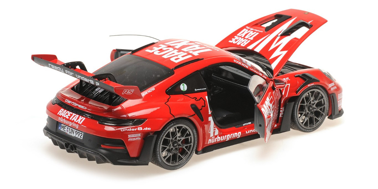 1/18 Minichamps 2024 Porsche 911 992 GT3 RS (Red) GETSPEED Race