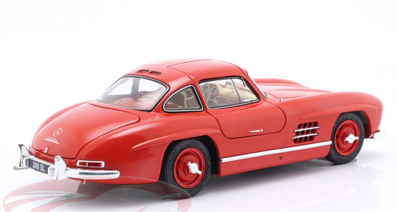 最終値下げ Schuco 1/18 メルセデス ベンツ 300SL Coupe 1/18 Schuco Mercedes-Benz 300 SL Coupe (W198) (Red) Diecast