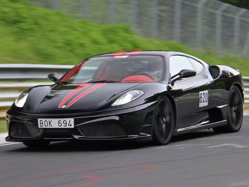 1/18 HH Model Ferrari F430 Scuderia (Nero Daytona Black